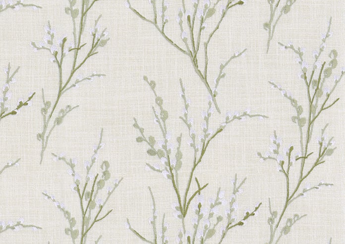 Laura Ashley Pussy Willow Embroidery, Hedgerow - Twist&Fit Roman Blind - Image 8